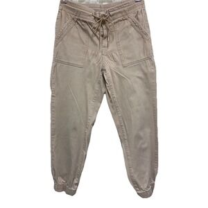 No Boundaries Girls Jogger Pants Size M 7-9 Taupe‎ Elastic Waist Casual